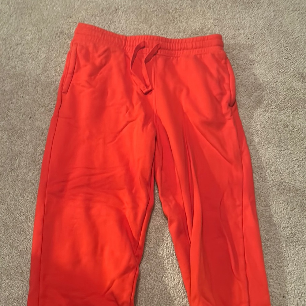 Bright Orange Sweatpants/ joggers